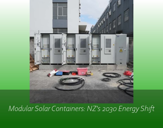 Modular Solar Containers: NZ's 2030 Energy Shift